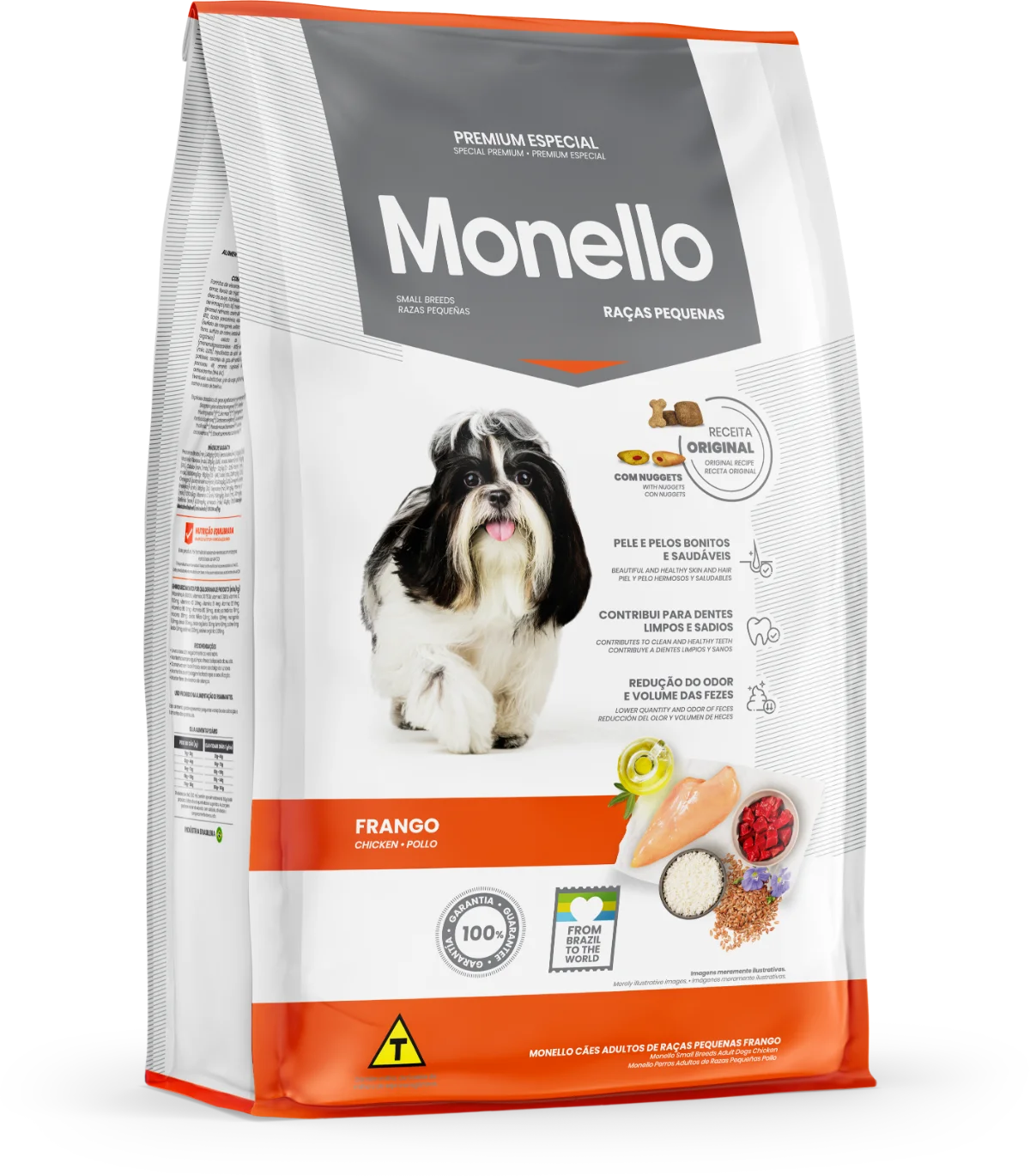 Monello Perros Adultos Razas Pequeñas Pollo 1 kg