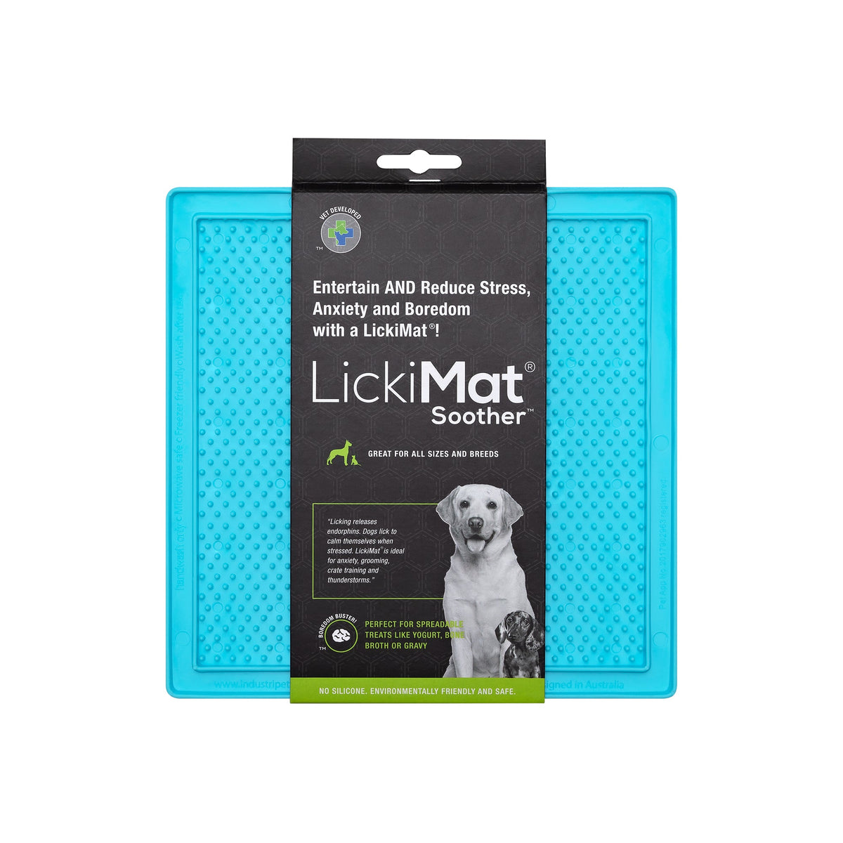 LickiMat Soother para perros · turquesa