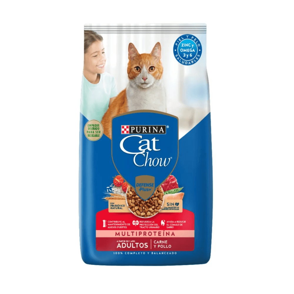 Purina Cat Chow Adultos Carne y Pollo 1 kg