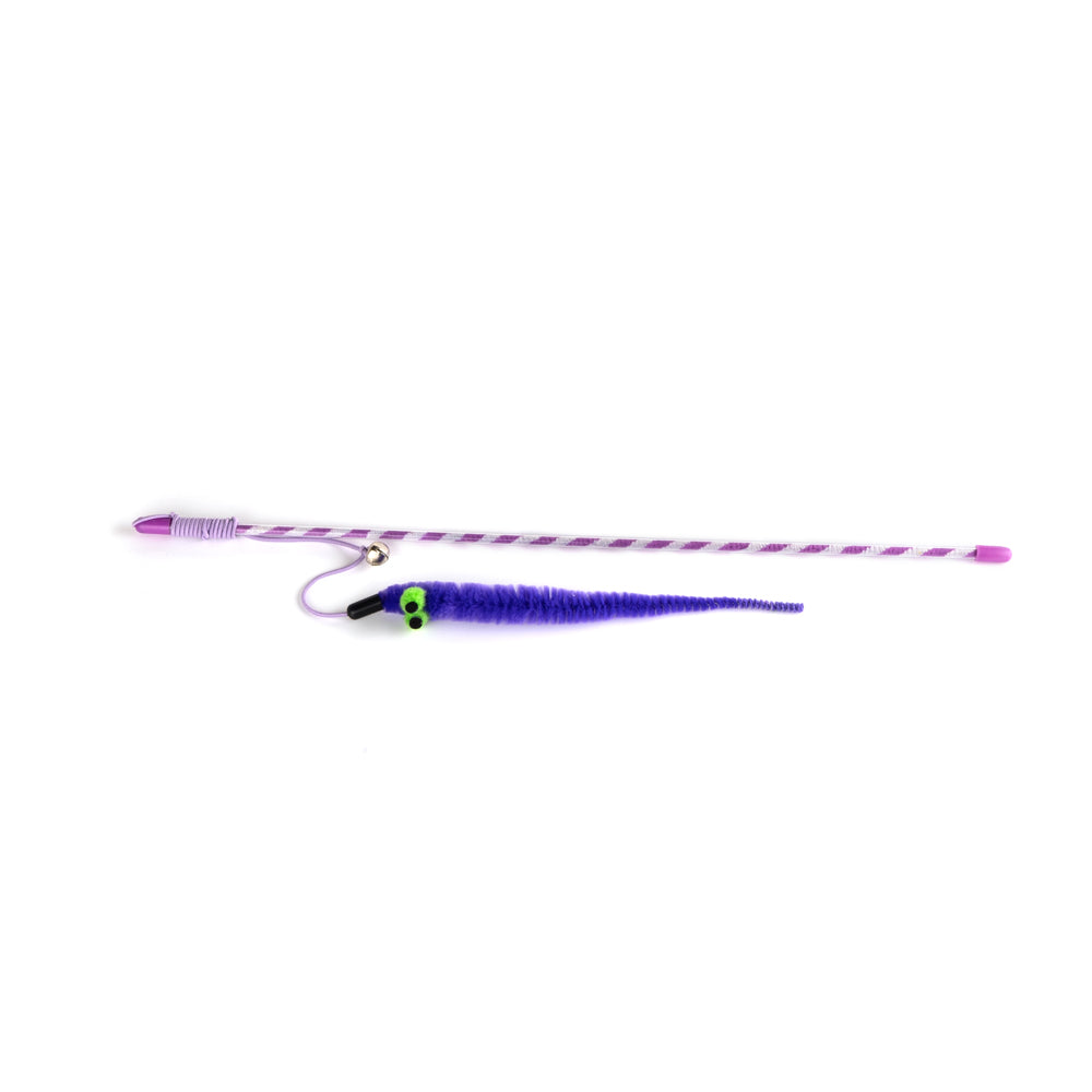 Varita Fuzz Crazy Worm para gatos