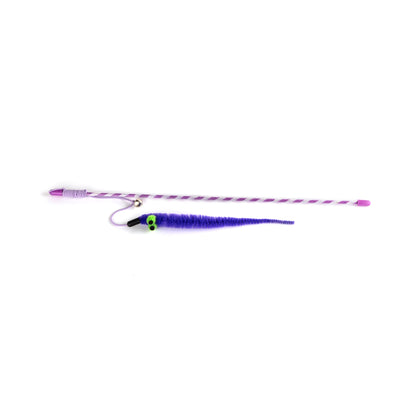 Varita Fuzz Crazy Worm para gatos