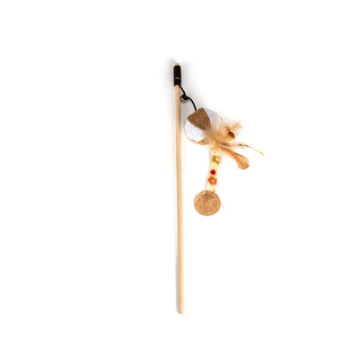 Varita Fuzz Rustic Beach Ball para gatos