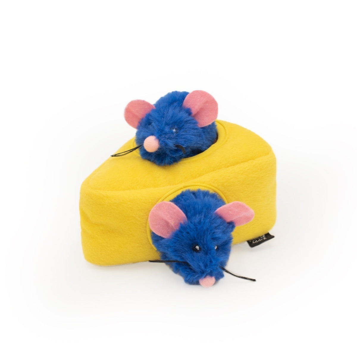 ZippyClaws Burrow Ratones y queso con catnip