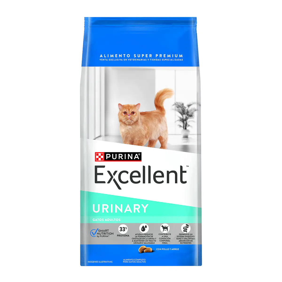 Purina Excellent Urinary — gatos adultos, 1 kg