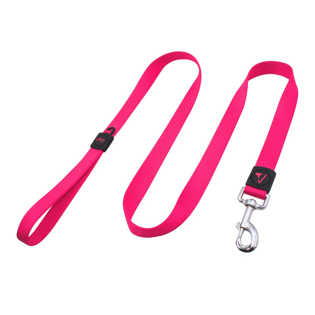 DOCO Signature correa de nylon rosada — S, 120 cm