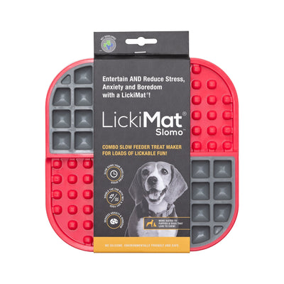 LickiMat Slomo para perros · rosa