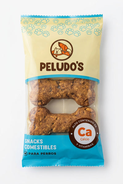 Peludo's huesos comestibles chicos x2