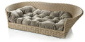Mimoso cama de rattan Lounge — M, 65 × 45 cm — foto del modelo en catálogo