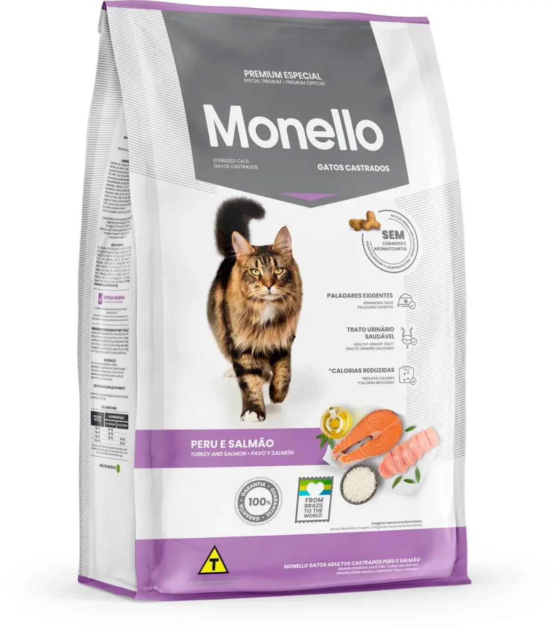 Monello Alimento Gato Castrados 10.1 kg