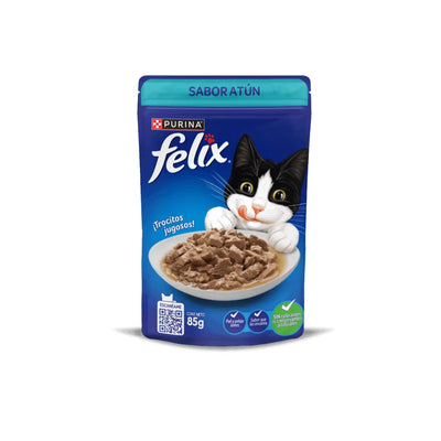 Purina Felix atún en salsa para gatos adultos — 85 g
