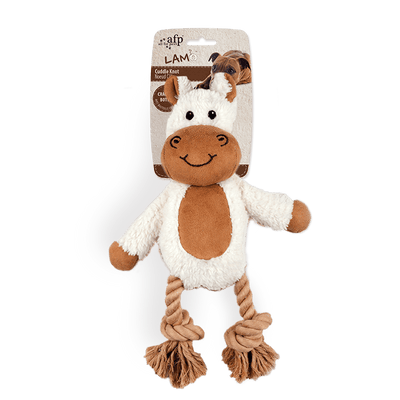 AFP Lambswool Cuddle Knot para perros — diseños surtidos