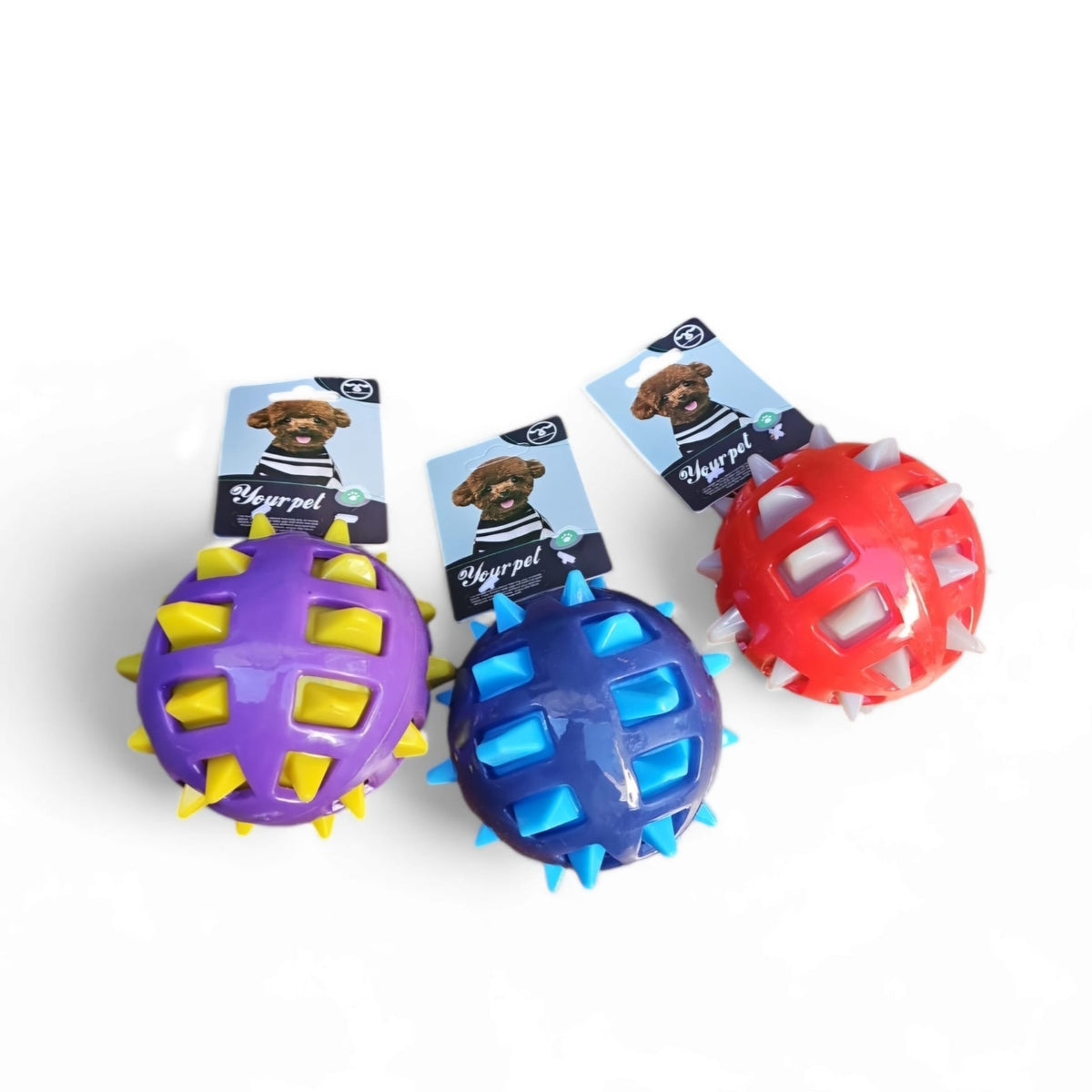 Pelota con púas — imagen de referencia del modelo